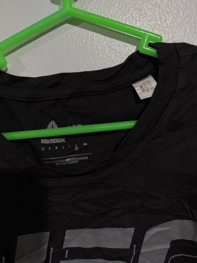 UFC (Category: Tshirts & Polo Shirts ) located in Pasig City. Submitted by reyeslarry11740 (Listing ID 1427028241, Image 3). Description: For Sale Reebok Shirt Men Black Size fit M-L 21w x 27.2L Excellent to new condition No issue 400 plus ship only Payment 1st Pasig city .