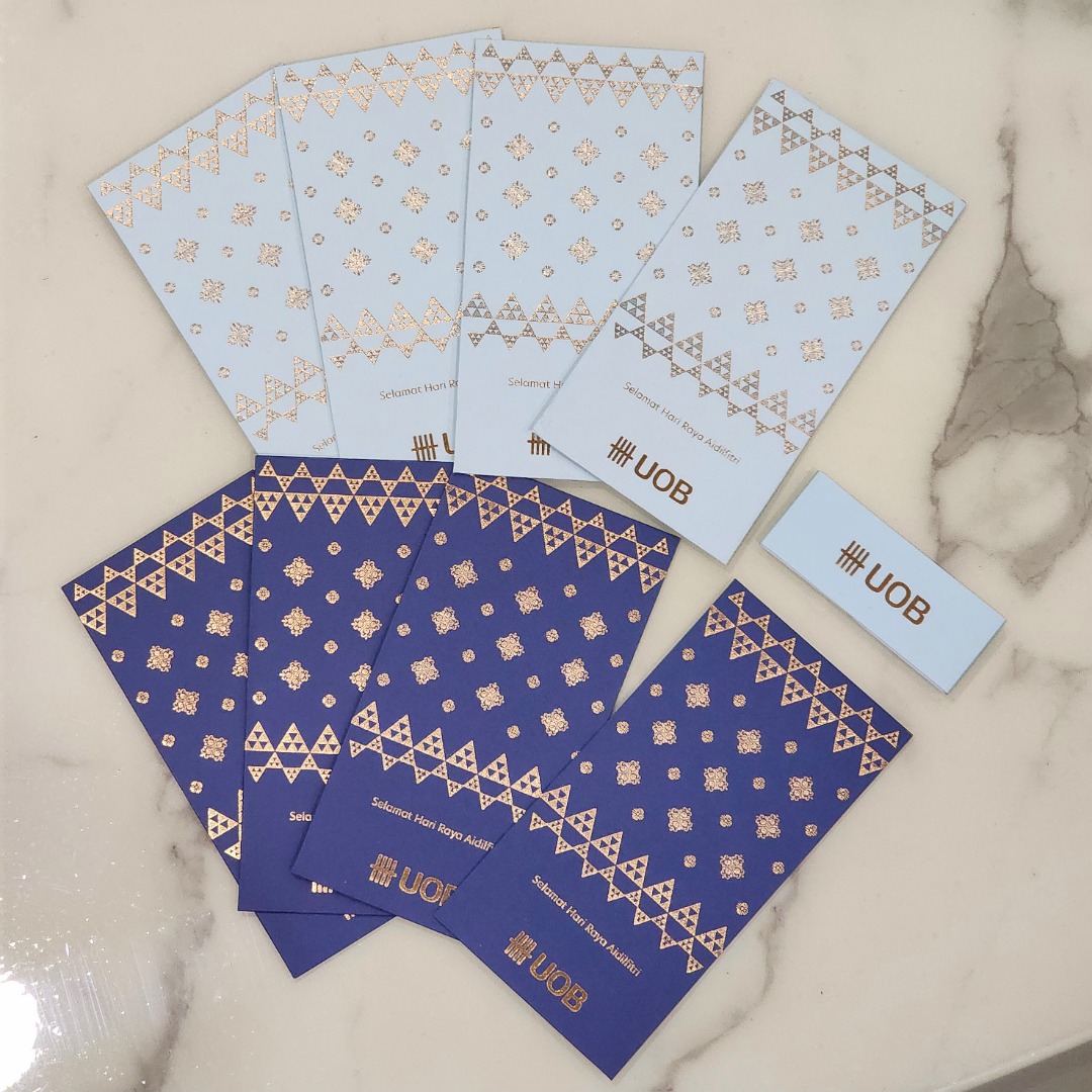 UOB Raya Packets / Sampul Duit Raya 2026, Hobbies & Toys, Stationery ...
