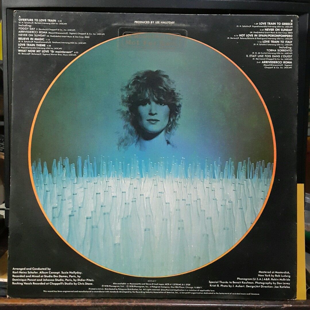 vinyl Crystal Grass - The Love Train 1977 (open) (Category: Vinyls) located in Antipolo. Submitted by rlt1870 (Listing ID 1427088742, Image 2). Description: record and album cover in good condition. local made vinyl. Antipolo Rizal.