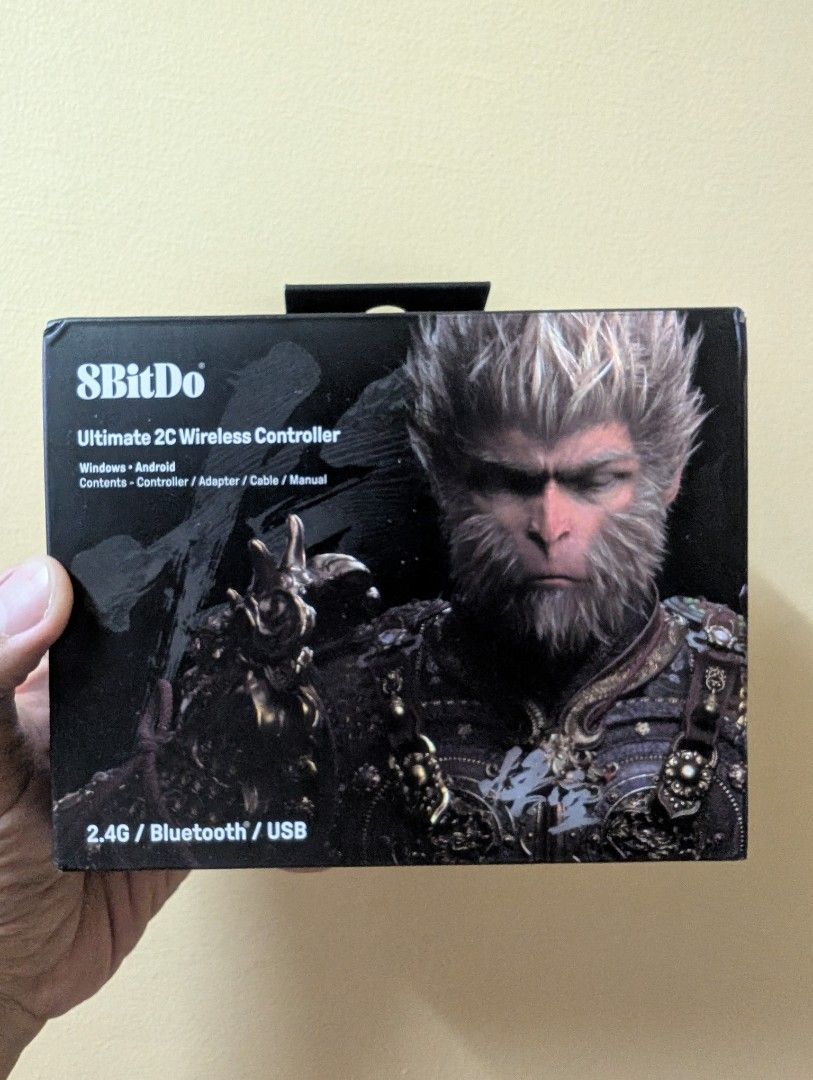 8bitdo Ultimate 2C Wukong Limited edition wireless controller (Category: Controllers) located in Quezon City. Submitted by unboxingtito (Listing ID 1427307830, Image 1). Description: Brand new and unused .