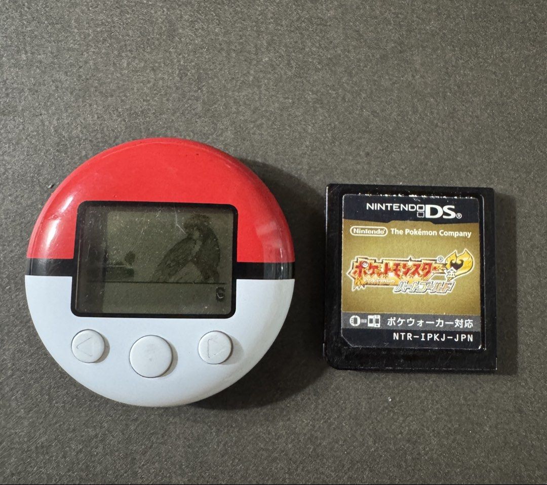 🎮✨ Pokémon HeartGold (Japanese Version) + Pokéwalker Bundle ✨🎮 (Category: Nintendo) located in Bacarra. Submitted by retrovival (Listing ID 1427178628, Image 1). Description: 🎮✨ Pokémon HeartGold (Japanese Version) + Original Pokéwalker ✨🎮 A true grail piece for Pokémon collectors, Johto fans, and shiny hunters alike. Selling an authentic Japanese copy of Pokémon HeartGold for Nintendo DS, bundled with its original Pokéwalker — already paired