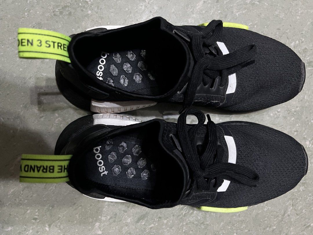 Adidas NMD_R1 Black Sneakers (Category: Sneakers) located in San Francisco. Submitted by ranjugals (Listing ID 1427227661, Image 1). Description: Adidas NMD_R1 2500+sf.