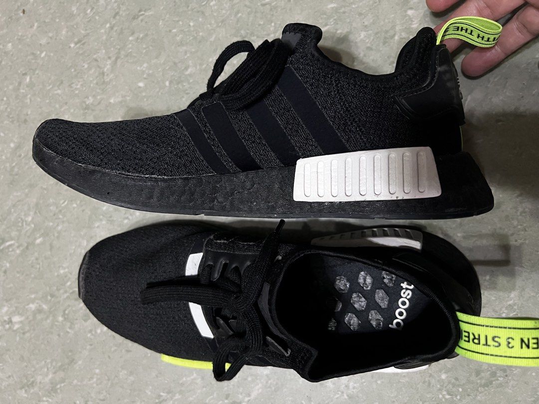 Adidas NMD_R1 Black Sneakers (Category: Sneakers) located in San Francisco. Submitted by ranjugals (Listing ID 1427227661, Image 3). Description: Adidas NMD_R1 2500+sf.
