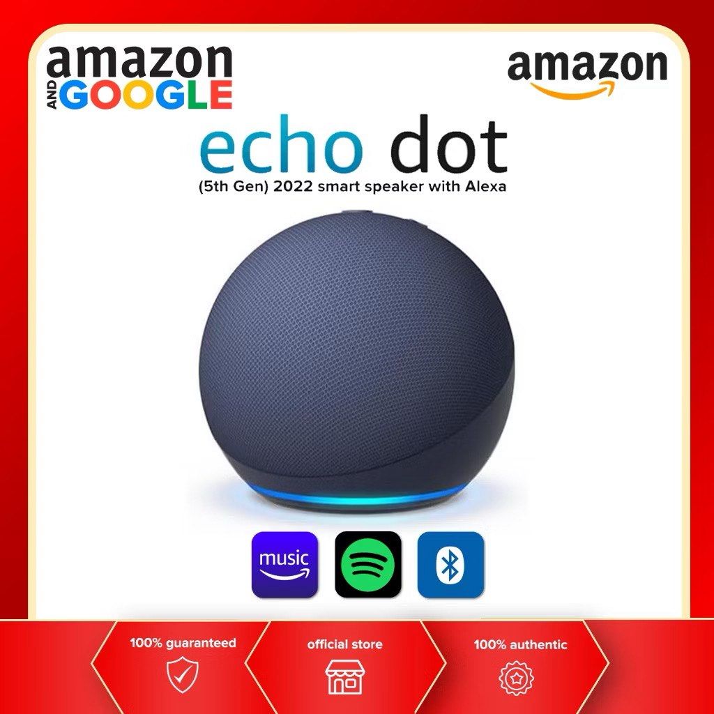 Amazon Echo Dot (5th Gen) Smart Speaker (Category: Soundbars, Speakers & Amplifiers) located in Manila. Submitted by luckymike059973 (Listing ID 1427175826, Image 3). Description: ECHO DOT 5th GEN SMART SPEAKER W ALEXA BNEW latest model.