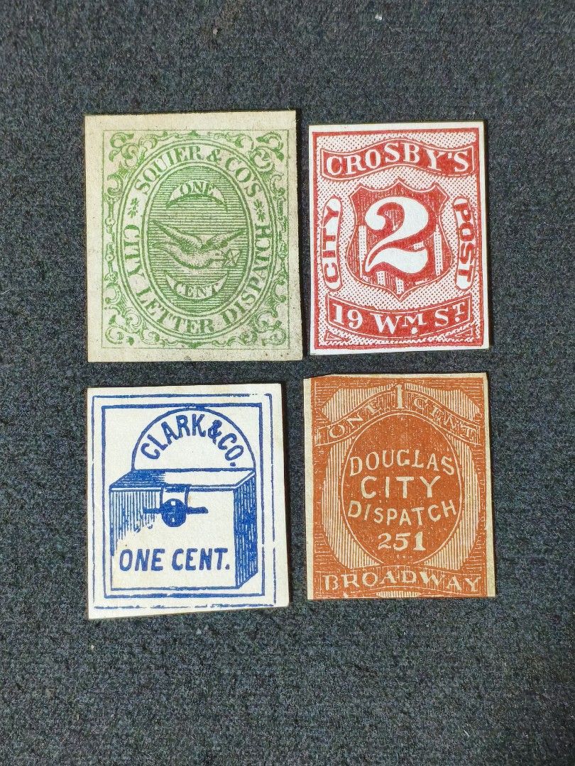Antique City Letter Dispatch Stamps, Hobbies & Toys, Memorabilia ...