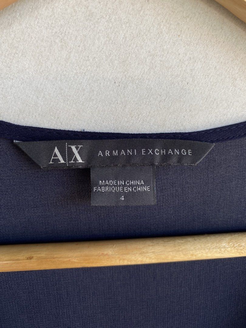 Armani Exchange Sleeveless Dress (Category: Dresses) located in Cebu City. Submitted by kklez (Listing ID 1427166423, Image 3). Description: - Good Condi - Has issue see pics -Dm for more details.