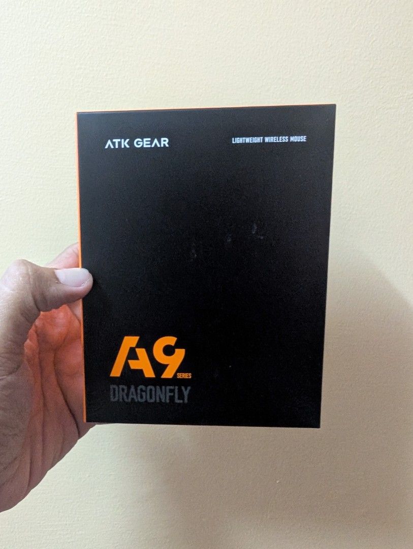 ATK A9 wireless mouse (Category: Mouse & Mousepads) located in Quezon City. Submitted by unboxingtito (Listing ID 1427308172, Image 1). Description: Brand new and unused .