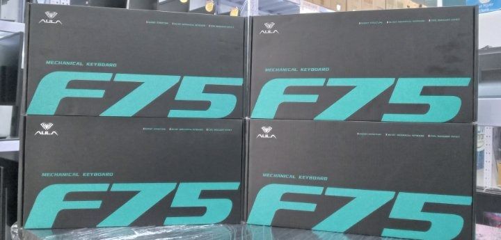 Aula F75 Mechanical Keyboard (Category: Computer Keyboard) located in Cavite. Submitted by dwelancas79880 (Listing ID 1427178294, Image 2). Description: Key Features: ✔ 75% Compact Layout ✔ Gasket-Mount (solid & thocky feel) ✔ Hot-Swappable (3 & 5 pin) ✔ Pre-lubed Linear Switches ✔ Double-Shot PBT Keycaps ✔ Full RGB + Knob Control 🔌 Tri-Mode: USB-C | 2.4GHz (1000Hz) | Bluetooth 🔋 4000mAh Battery (Long-lasting) 🎮 Full NKRO Anti-Ghosting.