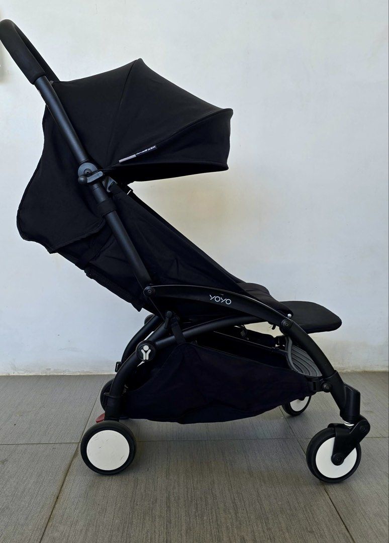 Babyzen YOYO+ Stroller - Black (Category: Strollers) located in Davao. Submitted by plurbdm (Listing ID 1427222932, Image 1). Description: With extra colorpack in Peppermint for 1k.