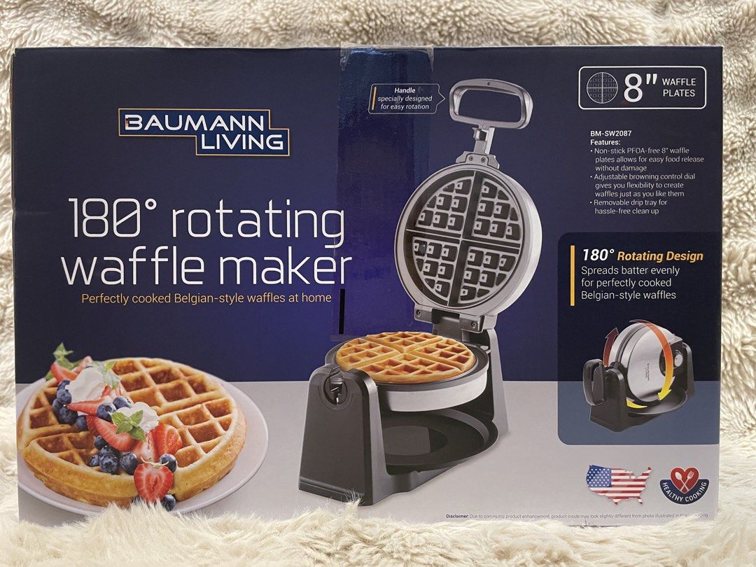 Baumann Living Waffle Maker (Category: Other Kitchen Appliances) located in Antipolo. Submitted by happy_garagesale (Listing ID 1427244448, Image 1). Description: Slightly negotiable..