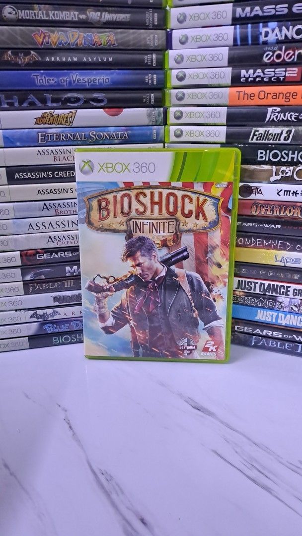 Bioshock Infinite - Xbox 360 (Category: Xbox) located in Muntinlupa City. Submitted by echo.066 (Listing ID 1427273635, Image 1). Description: FOR SALE XBOX 360 CD GAME 800 PHP BIOSHOCK INFINITE NTSC MINT CONDITION AVAILABLE FOR DELIVERY VIA LALAMOVE AVAILABLE FOR SHIPPING VIA J&T EXPRESS MODE OF PAYMENT : BANK / GCASH / MAYA Check my PROFILE for more CDs MUSIC / GAMES / MOVIE MUNTINLUPA CITY LOCATION .