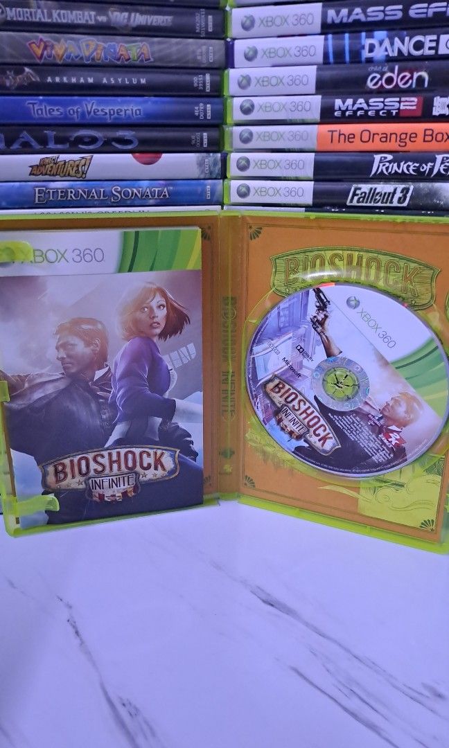 Bioshock Infinite - Xbox 360 (Category: Xbox) located in Muntinlupa City. Submitted by echo.066 (Listing ID 1427273635, Image 2). Description: FOR SALE XBOX 360 CD GAME 800 PHP BIOSHOCK INFINITE NTSC MINT CONDITION AVAILABLE FOR DELIVERY VIA LALAMOVE AVAILABLE FOR SHIPPING VIA J&T EXPRESS MODE OF PAYMENT : BANK / GCASH / MAYA Check my PROFILE for more CDs MUSIC / GAMES / MOVIE MUNTINLUPA CITY LOCATION .