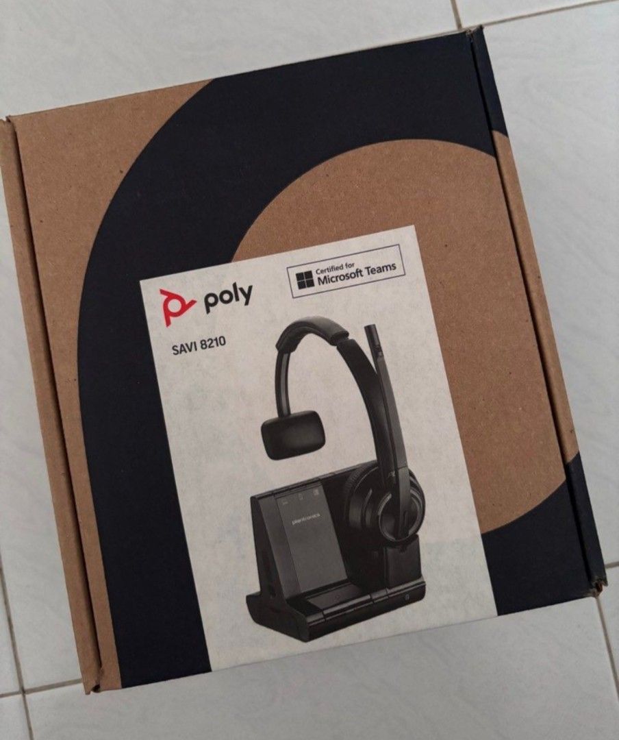 [Brand New] Poly Savi 8210 Wireless Headset - Brand New
