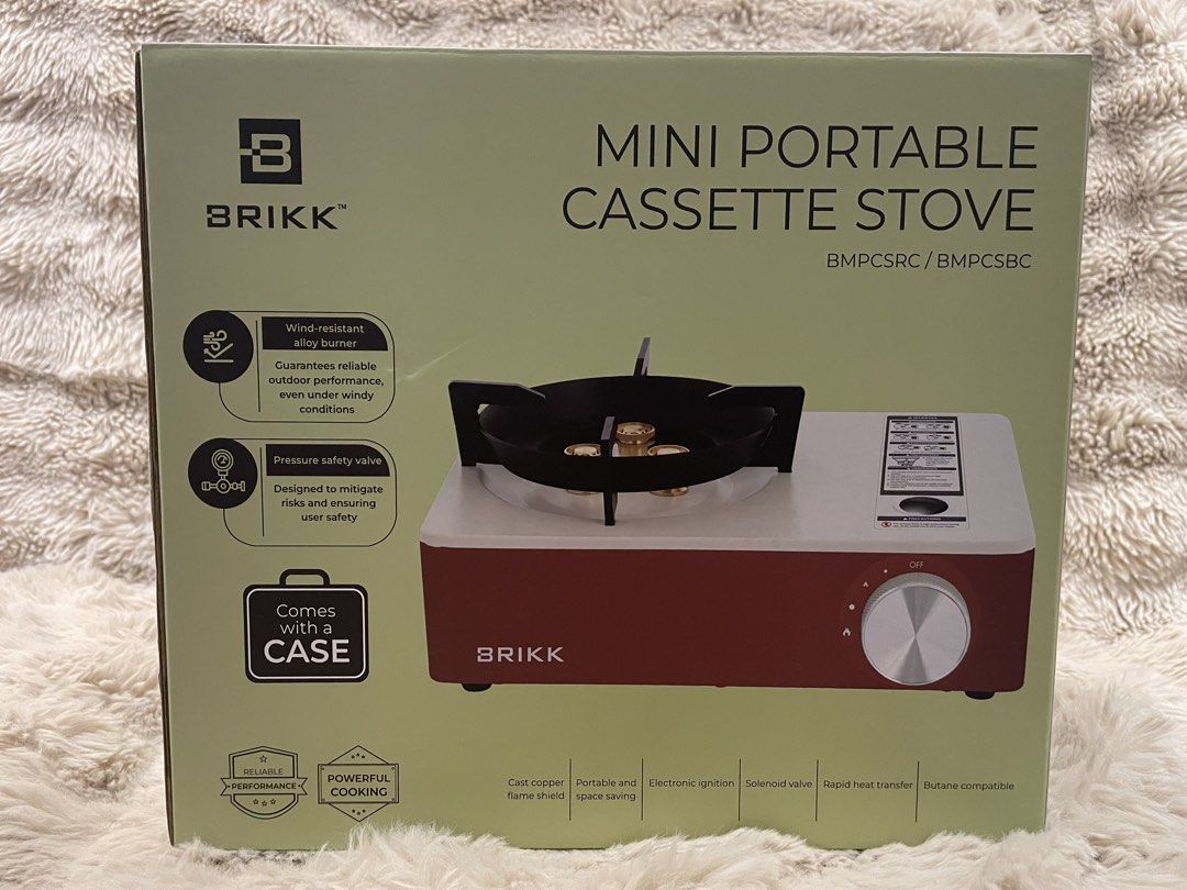Brikk Mini Portable Stove (Category: Other Kitchen Appliances) located in Antipolo. Submitted by happy_garagesale (Listing ID 1427243309, Image 3). Description: Slightly negotiable..