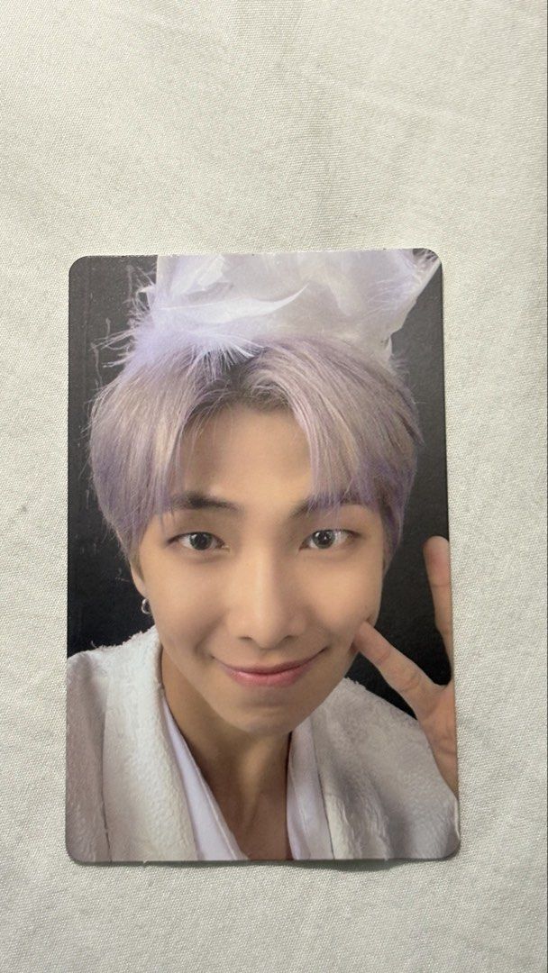 BTS RM Namjoon PC MOTS 7 BLACKSWAN CONCEPT (Category: K-Wave Merchandise) located in Manila. Submitted by thirteen_preloved (Listing ID 1427184695, Image 1). Description: - BTS RM Namjoon PC - From the MOTS 7 BLACKSWAN CONCEPT - Lalamove delivery available.