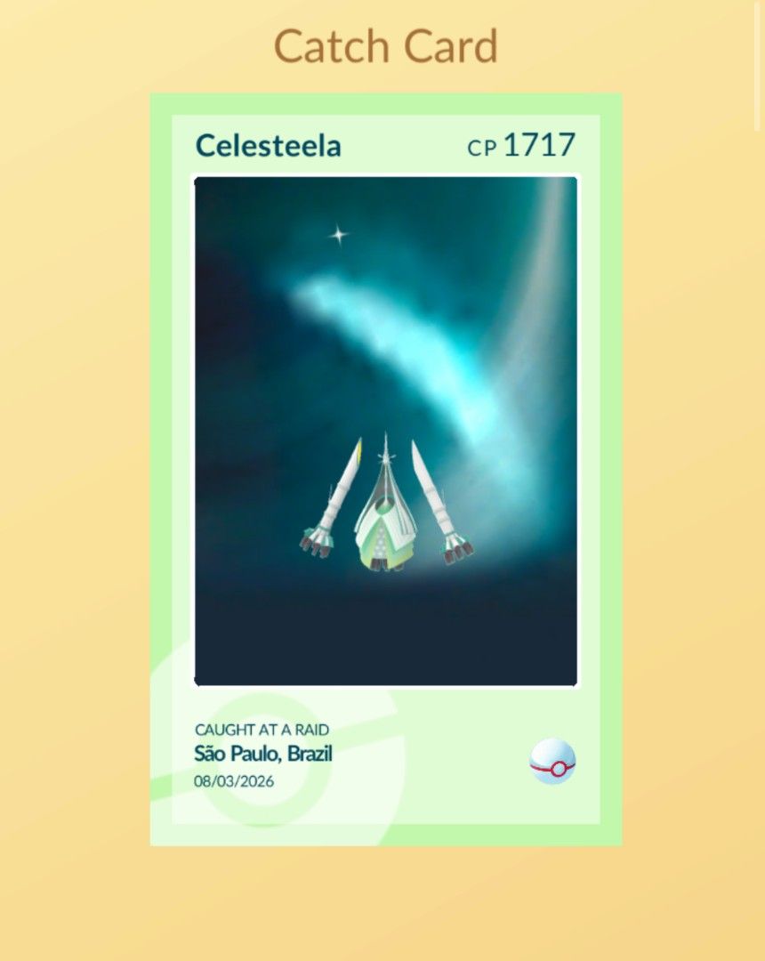 RARE | ✨ Shiny ULTRA BEAST - Celesteela | Pokemon Go - Stardust 20k/1m Stardust Trade (+500php) (Category: In-Game Products) located in Quezon City. Submitted by hujinnnn_pokestore (Listing ID 1427205572, Image 1). Description: ‼️ ALL ITEMS ARE ALWAYS NEGOTIABLE AND I GIVE DISCOUNTS TO FIRST TIMERS + FREEBIES FOR EVERY PURCHASE‼️ up for grab, ✨Shiny ULTRA BEAST - Celesteela! Add-ons (LEGENDARY/ULTRA BEAST): Lvl 40: 500php - $10 | Lvl 50 950php - 