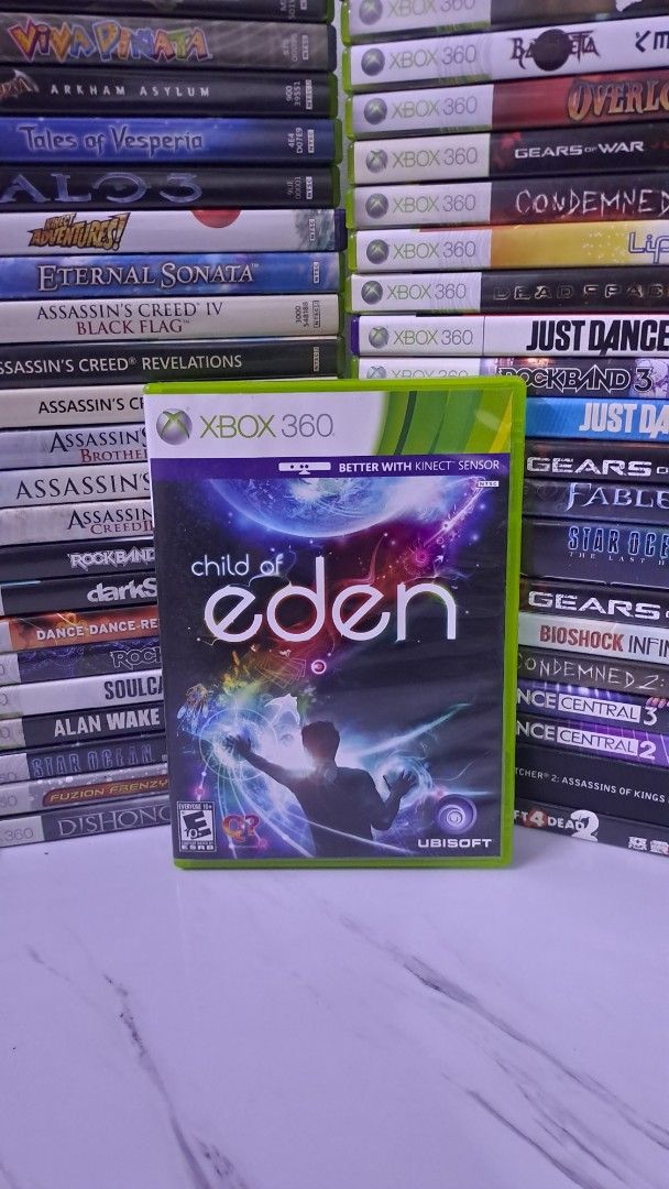 Child of Eden Xbox 360 Game (Category: Xbox) located in Muntinlupa City. Submitted by echo.066 (Listing ID 1427169727, Image 1). Description: FOR SALE XBOX 360 CD GAME 650 PHP CHILD OF EDEN NTSC MINT CONDITION AVAILABLE FOR DELIVERY VIA LALAMOVE AVAILABLE FOR SHIPPING VIA J&T EXPRESS MODE OF PAYMENT : BANK / GCASH / MAYA Check my PROFILE for more CDs MUSIC / GAMES / MOVIE MUNTINLUPA CITY LOCATION .