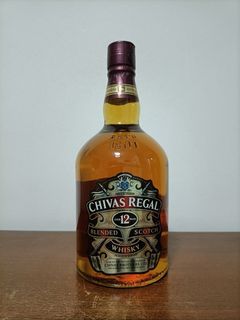 Chivas Regal 12 Year Old, American & European Oak Cask, 40%, 1L whisky bottle