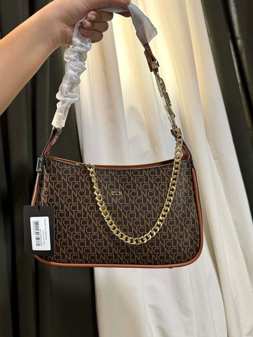 CLN Celandine Bag (100% Original) (Category: Luxury Bags & Wallets) located in Manila. Submitted by _coleennicole0 (Listing ID 1427272008, Image 3). Description: CLN Celandine Bag 🍒 💯 Authentic below SRP compare to Mall Price inclusion: - tag, dust bag & paper bag ₱1,900.00 ₱1,900.00.