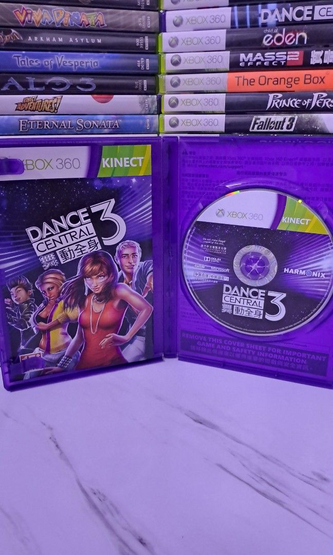 Dance Central 3 - Xbox 360 (Category: Xbox) located in Muntinlupa City. Submitted by echo.066 (Listing ID 1427274824, Image 2). Description: FOR SALE XBOX 360 CD GAME 800 PHP DANCE CENTRAL 3 NTSC J MINT CONDITION AVAILABLE FOR DELIVERY VIA LALAMOVE AVAILABLE FOR SHIPPING VIA J&T EXPRESS MODE OF PAYMENT : BANK / GCASH / MAYA Check my PROFILE for more CDs MUSIC / GAMES / MOVIE MUNTINLUPA CITY LOCATION.
