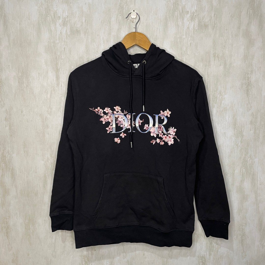 Dior Cherry Blossom Hoodie Jacket (Category: Luxury Apparel) located in Marikina City. Submitted by aalibabyy (Listing ID 1427277256, Image 2). Description: Dior Cherry Blossom Hoodie Jacket Size: Medium Length: 26 Width: 20 Condition: 10/10 No Issue ₱2,500.