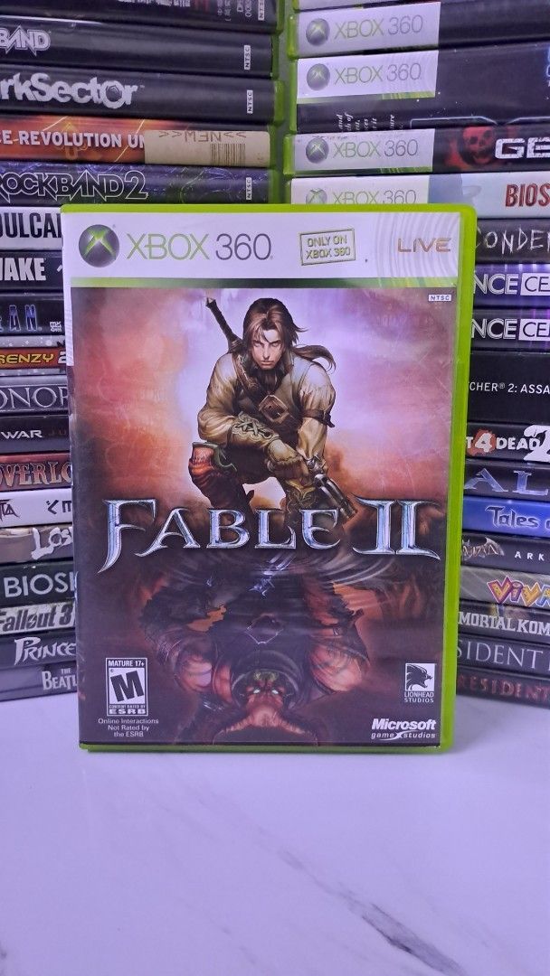 Fable II Xbox 360 Game (Category: Xbox) located in Muntinlupa City. Submitted by echo.066 (Listing ID 1427273532, Image 1). Description: FOR SALE XBOX 360 CD GAME 750 PHP FABLE II NTSC MINT CONDITION AVAILABLE FOR DELIVERY VIA LALAMOVE AVAILABLE FOR SHIPPING VIA J&T EXPRESS MODE OF PAYMENT : BANK / GCASH / MAYA Check my PROFILE for more CDs MUSIC / GAMES / MOVIE MUNTINLUPA CITY LOCATION .