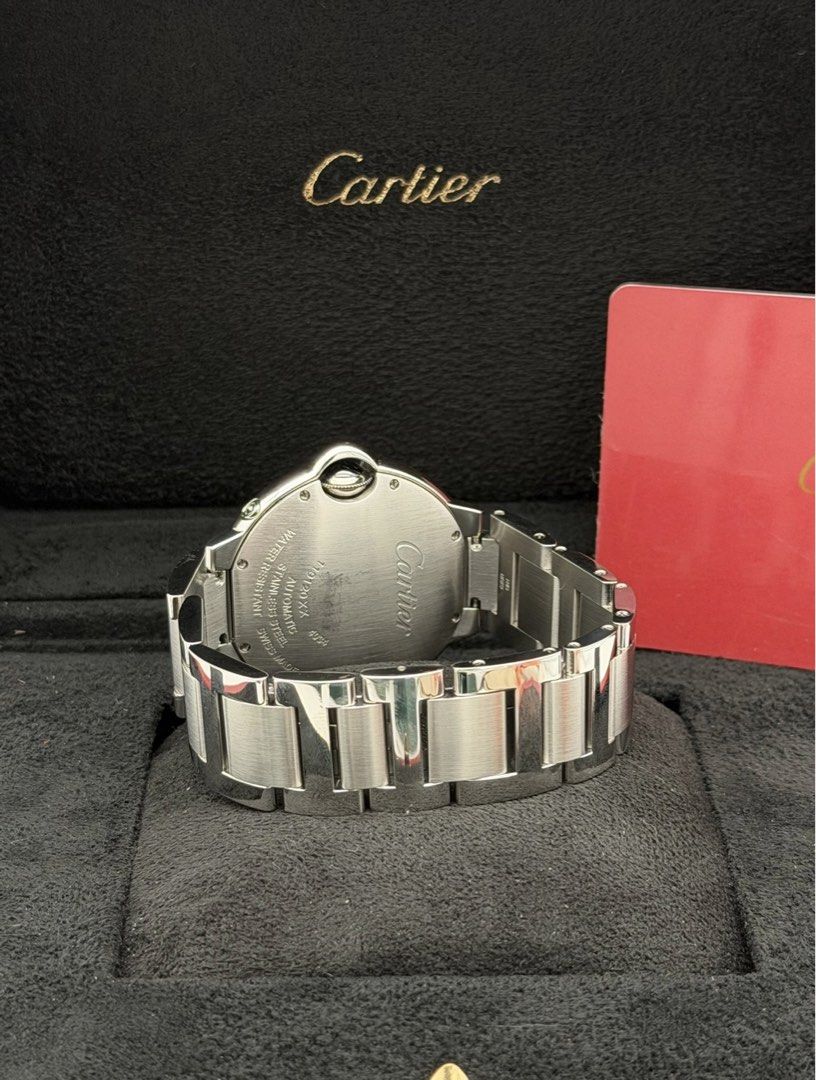 Fullset Cartier Ballon Bleu Moonphase White Dial 2018 (Category: Luxury Watches) located in Manila. Submitted by timelesseleganceph (Listing ID 1427178493, Image 3). Description: Fullset Cartier Ballon Bleu Moonphase White Dial 2018 Price 348k Reference WSBB0021 Size 36mm Automatic Movement Dated 2018 Complete/Fullset - Watch, Box & Warranty Card.