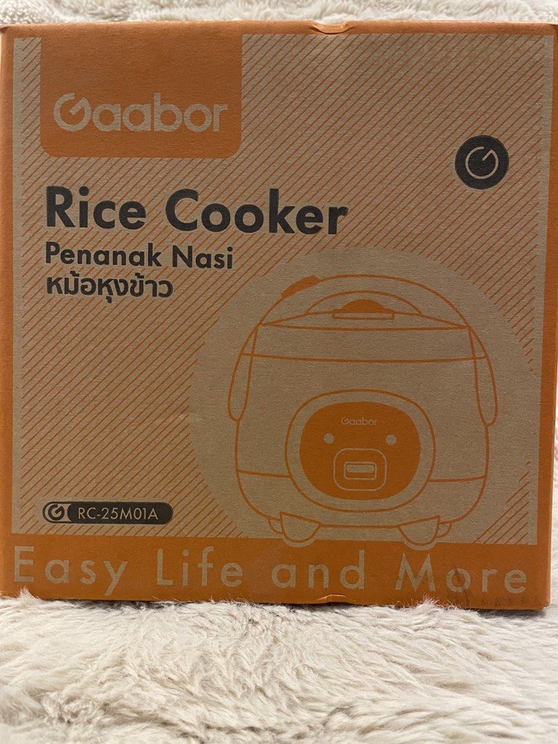 Gaabor Rice Cooker 2L (Category: Cookers) located in Antipolo. Submitted by happy_garagesale (Listing ID 1427245629, Image 1). Description: Slightly negotiable..