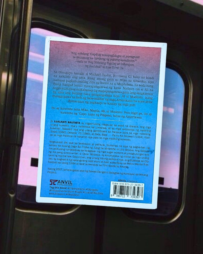 Gapo by Lualhati Bautista (Paperback) (Category: Storybooks) located in Manila. Submitted by artemisnicolas (Listing ID 1427175394, Image 2). Description: 📍Manila I accept payments via GCASH. I can supply additional pictures if you'd like. Thank you!.