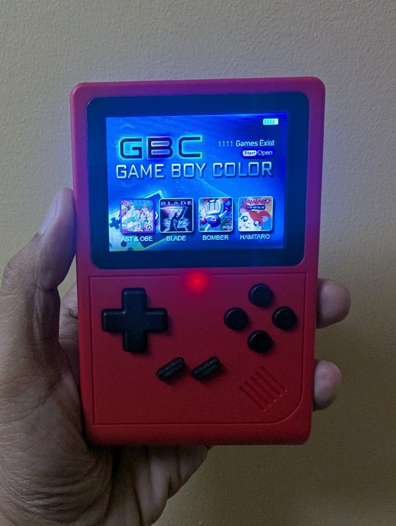 GB300 Retro game console 6000 games (Category: Others) located in Quezon City. Submitted by unboxingtito (Listing ID 1427308119, Image 2). Description: Brand new and unused. GB300 6000 games.