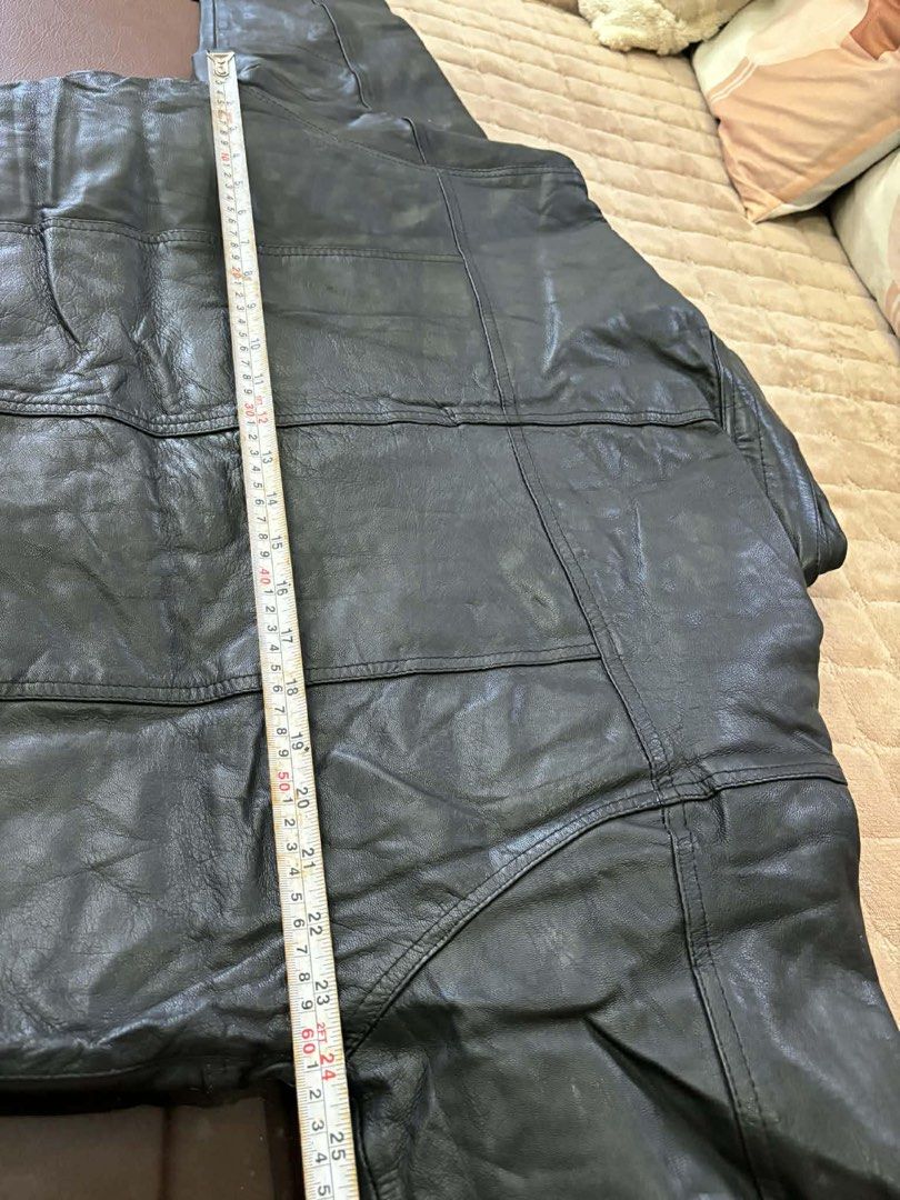 Georgeo Armani Leather Jacket (Category: Coats, Jackets and Outerwear) located in Las Pinas. Submitted by genobells (Listing ID 1427245316, Image 3). Description: Bought in Saudi. Size XL Pure leather Dimensions are in the photo Available shipping or meetup.