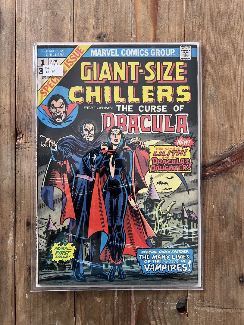 GIANT SIZE - CHILLERS #1 - First app Lilith (Category: Comics & Manga) located in Pasig City. Submitted by jax.teller (Listing ID 1427181812, Image 1). Description: First appearance of Lilith VF - .