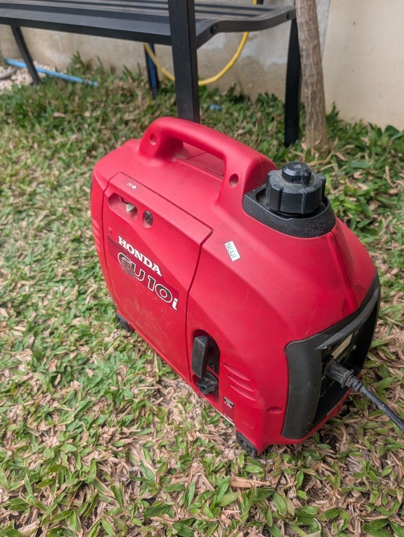 Honda EU10i Generator (Category: Construction Tools & Equipment) located in Tanauan. Submitted by princessdiana10 (Listing ID 1427167319, Image 1). Description: Sold as is Needs repair because all of a sudden it wont start. In short, its not working for now. I dont know where to send it for repair. Meet up/Pick up only. Buy at your own risk..