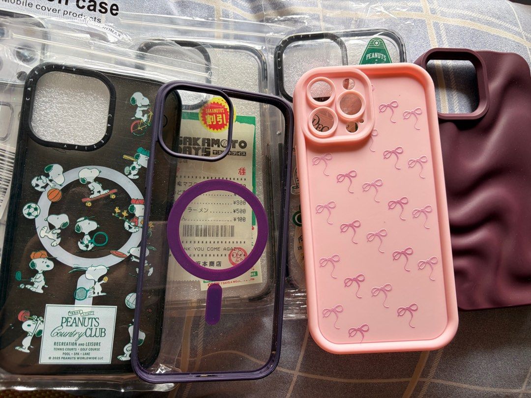iphone 13 pro max cases (Category: Cases & Sleeves) located in Manila. Submitted by rkivebudolz (Listing ID 1427171907, Image 1). Description: condition: - good as new - some are not use at all - not use more than 2 months - bought it on 🍊 app for 700+ no more tawad po, 700+ bili ko (can give ss) rfs: upgraded phone to 17.