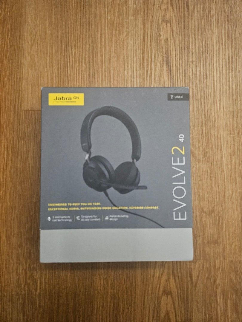 Jabra Evolve2 40 Headset402312665928847360