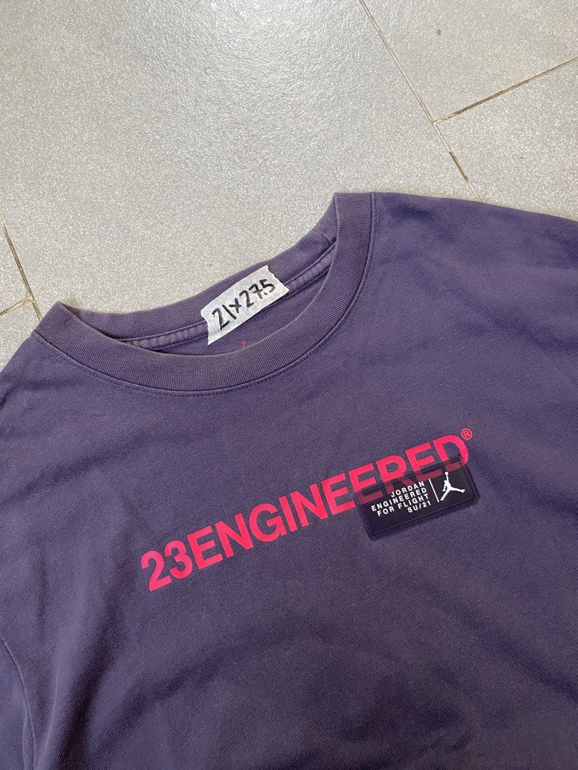 Jordan 23 Engineered T-shirt (Category: Tshirts & Polo Shirts ) located in Digos. Submitted by thriftflexph (Listing ID 1427261633, Image 2). Description: Size&Dimes: Color&Condi:8.5/10 or better issue:Sign of usage DM for more information 🫶 Items are all thrifted/Handpicked Can ship nationwide🇵🇭 Add Shipping Fee ✈️🎁.