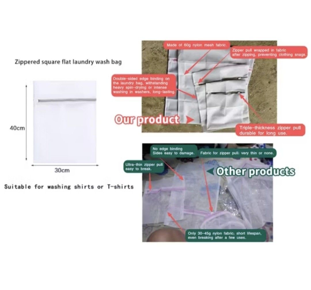 Laundry mesh bag small (Category: Laundry Baskets) located in Paranaque City. Submitted by potatoiceblended (Listing ID 1427285972, Image 2). Description: .