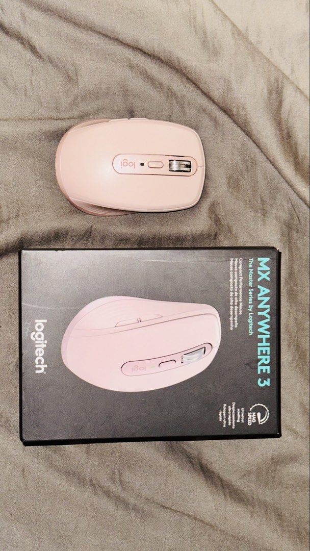 Logitech MX Anywhere 3 Wireless Mouse - Pink (Category: Mouse & Mousepads) located in Las Pinas. Submitted by treenapaula (Listing ID 1427251974, Image 1). Description: .