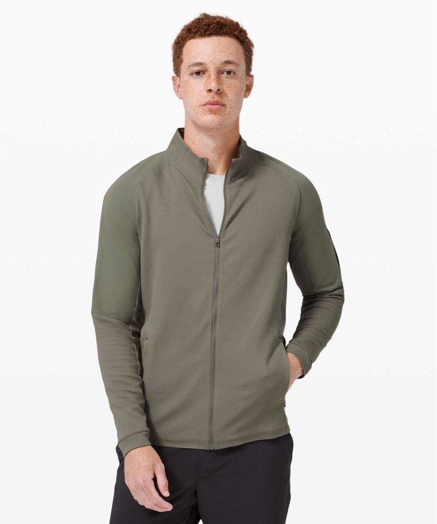 Lululemon Textured Zip-Up Jacket (Category: Activewear) located in Manila. Submitted by mekabee_moon (Listing ID 1427220442, Image 2). Description: .