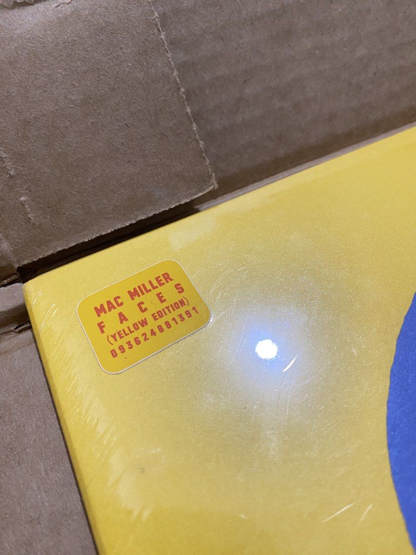 Mac Miller - Faces (3LP Opaque Canary Yellow Vinyl) (Category: Vinyls) located in Mandaluyong City. Submitted by tootimetootimetootimee (Listing ID 1226422011, Image 3). Description: Brand new & Sealed MOP: gcash, bpi, unionbank .