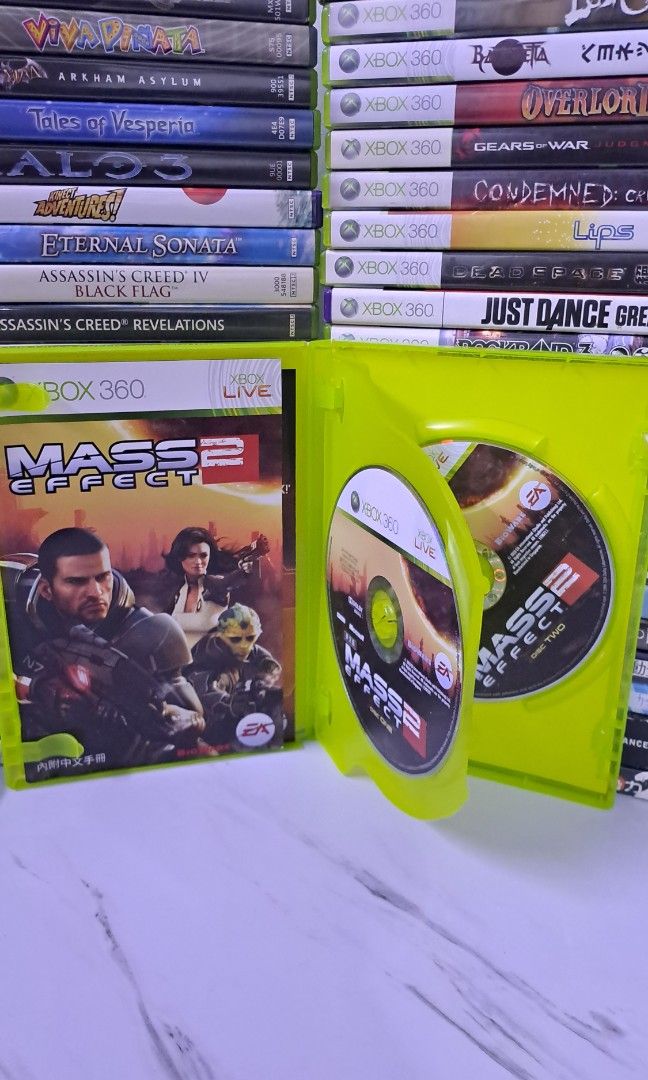 Mass Effect 2 - Xbox 360 (Category: Xbox) located in Muntinlupa City. Submitted by echo.066 (Listing ID 1427169731, Image 2). Description: FOR SALE XBOX 360 CD GAME 750 PHP MASS EFFECT 2 NTSC J MINT CONDITION AVAILABLE FOR DELIVERY VIA LALAMOVE AVAILABLE FOR SHIPPING VIA J&T EXPRESS MODE OF PAYMENT : BANK / GCASH / MAYA Check my PROFILE for more CDs MUSIC / GAMES / MOVIE MUNTINLUPA CITY LOCATION .