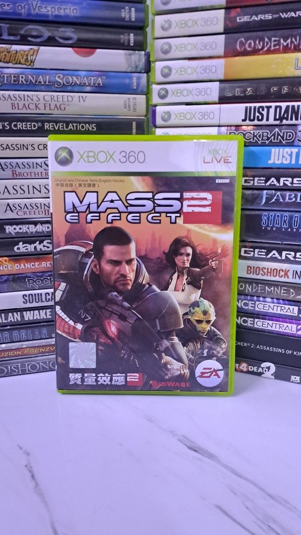 Mass Effect 2 - Xbox 360 (Category: Xbox) located in Muntinlupa City. Submitted by echo.066 (Listing ID 1427169731, Image 1). Description: FOR SALE XBOX 360 CD GAME 750 PHP MASS EFFECT 2 NTSC J MINT CONDITION AVAILABLE FOR DELIVERY VIA LALAMOVE AVAILABLE FOR SHIPPING VIA J&T EXPRESS MODE OF PAYMENT : BANK / GCASH / MAYA Check my PROFILE for more CDs MUSIC / GAMES / MOVIE MUNTINLUPA CITY LOCATION .
