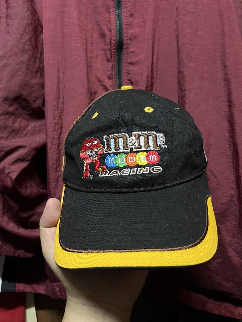 M&M's Racing Kyle Busch NASCAR Cap (Category: Caps & Hats) located in Quezon City. Submitted by GabineteThriftShop (Listing ID 1427255197, Image 1). Description: - excellent condition - one size fits most - no issue - embroided design.