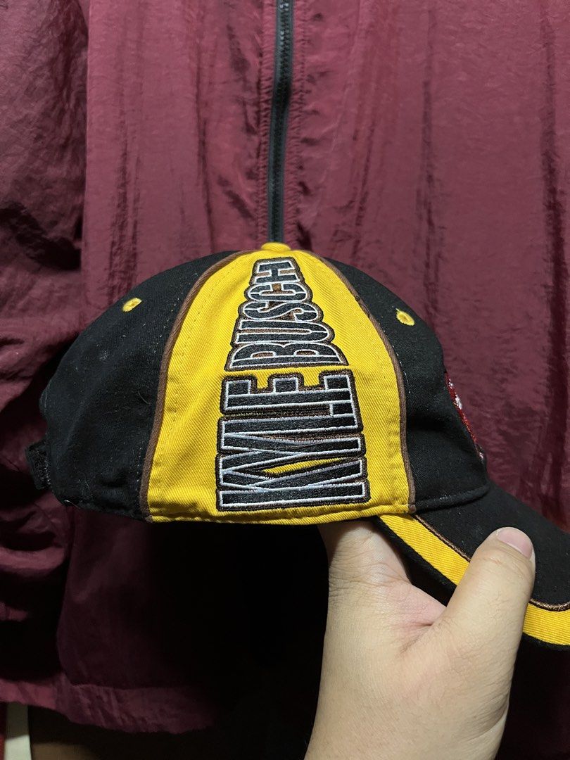 M&M's Racing Kyle Busch NASCAR Cap (Category: Caps & Hats) located in Quezon City. Submitted by GabineteThriftShop (Listing ID 1427255197, Image 2). Description: - excellent condition - one size fits most - no issue - embroided design.