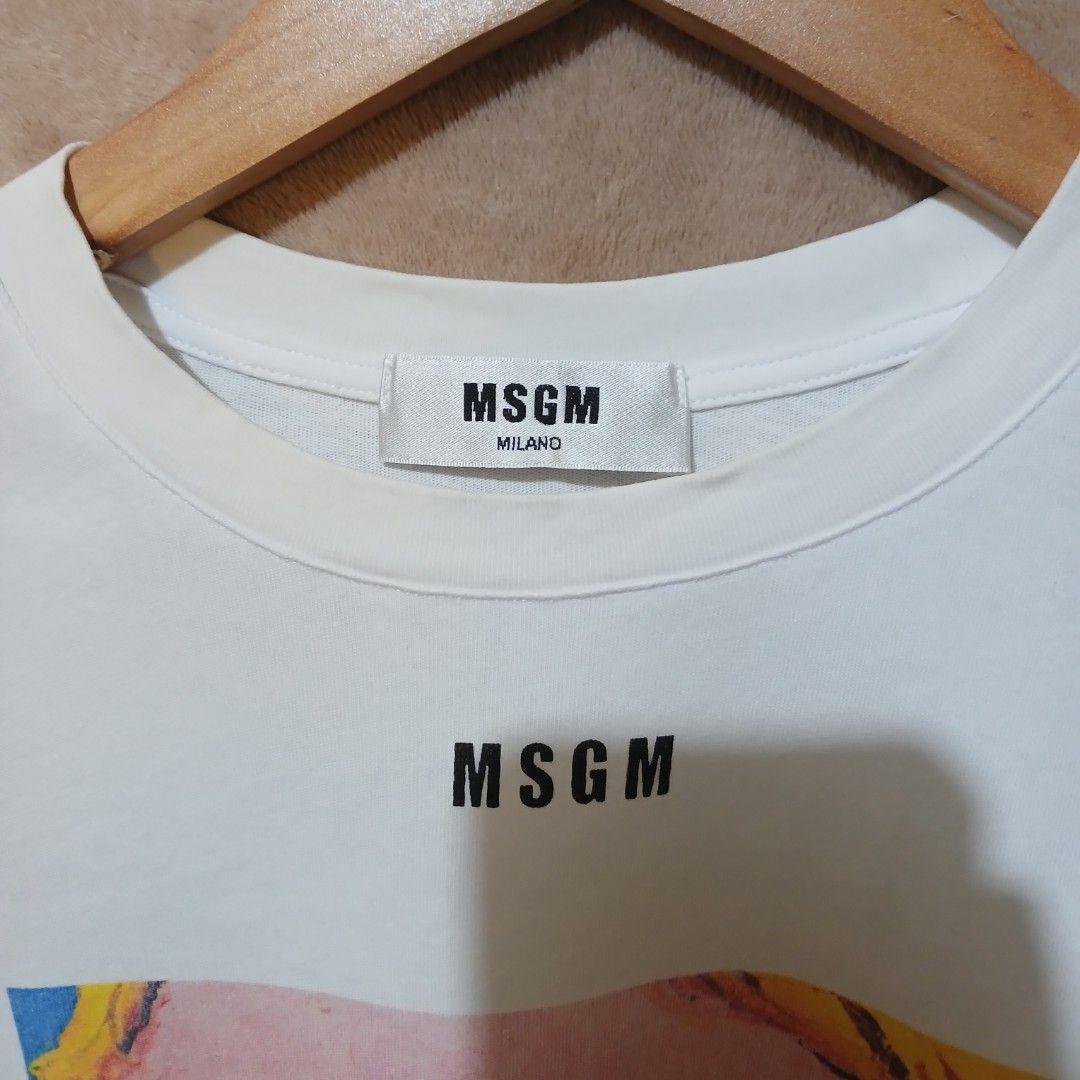MSGM cropped top (Category: Blouses) located in Ozamiz City. Submitted by 2nd.sight (Listing ID 1427238257, Image 3). Description: size: small on tag w: 21.5 l: 17 excellent condition .