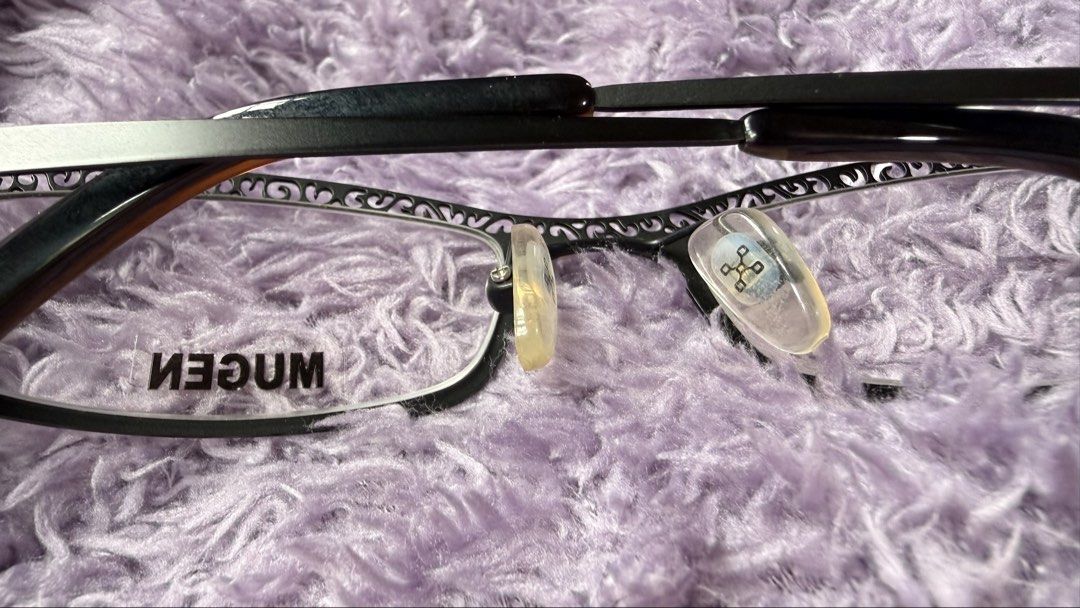 Mugen Japan brand (Category: Sunglasses & Eyewear) located in La Trinidad. Submitted by zasha28 (Listing ID 1427281581, Image 3). Description: New demo lenses replaceable lens lightweight Original frm Japan box this.