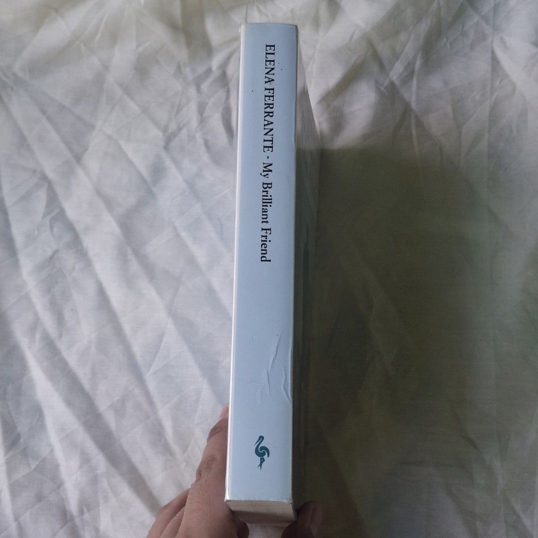 My Brilliant Friend by Elena Ferrante (Category: Storybooks) located in Mariveles. Submitted by elarese (Listing ID 1427229999, Image 3). Description: - selling my brilliant friend by elena ferrante for 490 pesos only! - authentic copy. with plastic cover. like new. never read. - see picture for condition of book - mop: gcash / mod: jnt - loc: mariveles, bataan.