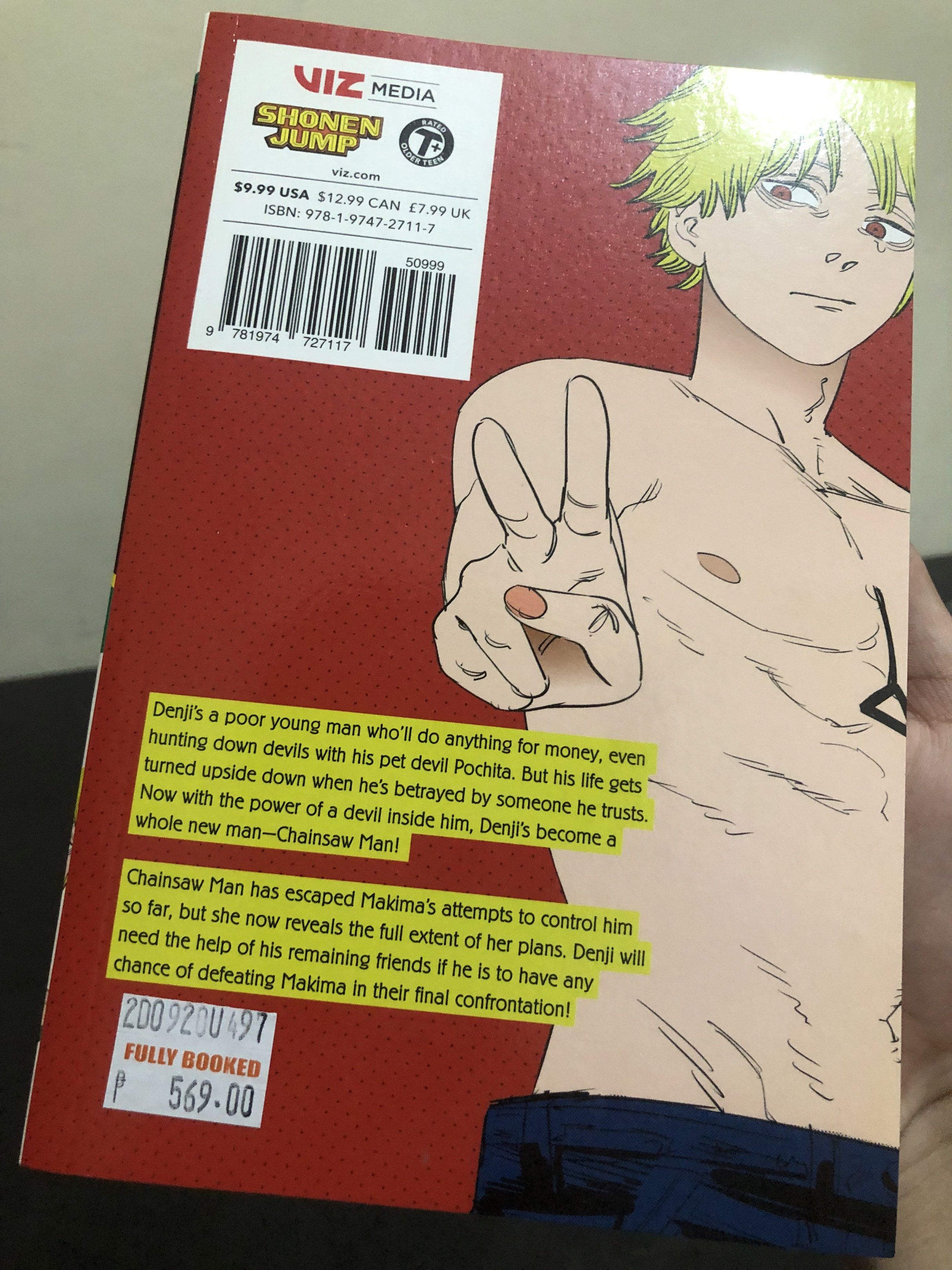 Official Chainsaw Man Volume 11 (Category: Comics & Manga) located in Manila. Submitted by mkan_francsco (Listing ID 1427226706, Image 2). Description: - Official Chainsaw Man Volume 11 comes with an original packaging!! rfs: decluttering.