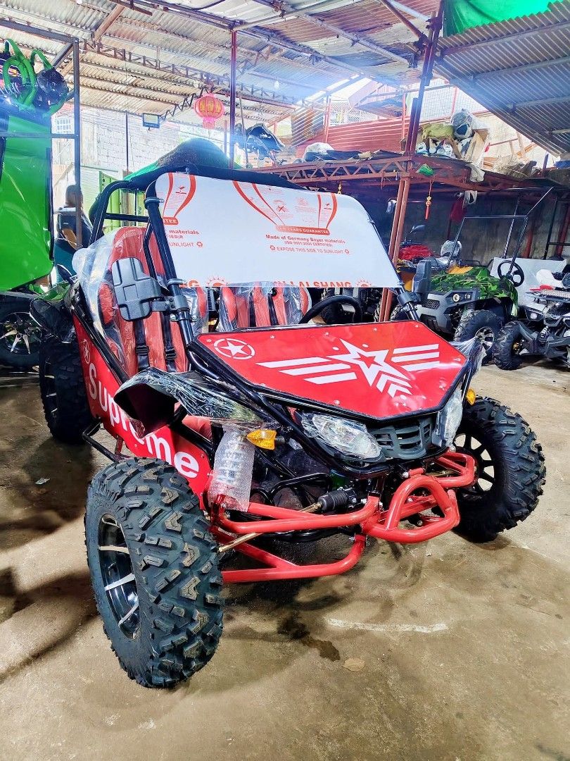 Off-Road Buggy Supreme Edition (Category: Water Sports) located in Marilao. Submitted by marhexwatersports (Listing ID 1427158627, Image 1). Description: UTV BUGGY 200CC 4X2 SUPREME V2 🔥 12" HIGH-END MAGS 🔥 BIGSALE 🤩 CALL 09634311105 📞LOCATION: 🏪 9 ABALOS MARULAS VALENZUELA 🏪 OPENS EVERYDAY ⏰ 9AM - 9PM ⏰ 🚛 WE DELIVER NATIONWIDE 🚛 FREE DELIVERY SELECTED AREAS ONLY ( CASH ON DELIVERY) 🚛 OTHER FAR LOCATION ADD SHIPPING FEE DELIVER VIA TRUCK