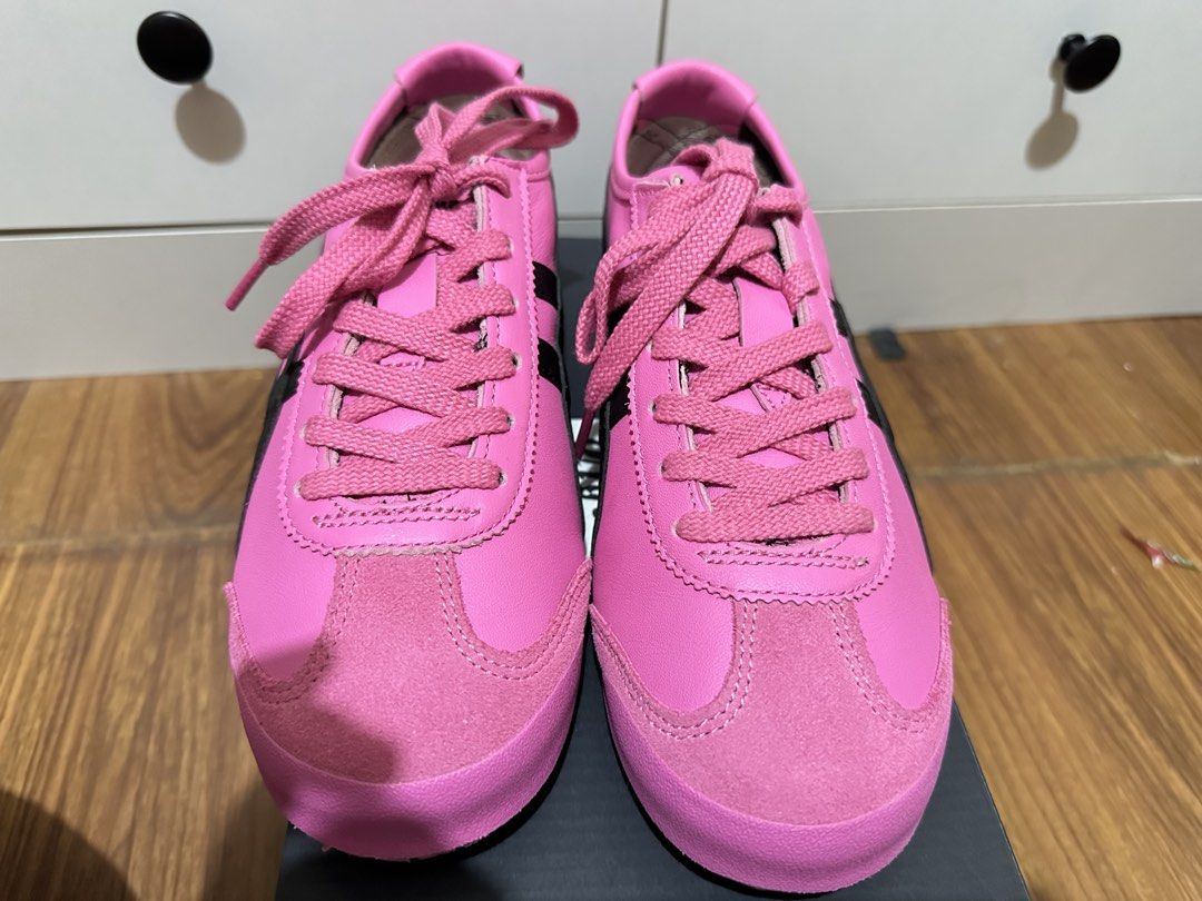 Onitsuka Tiger Mexico 66 Dragon Fruit/Black (Category: Sneakers) located in Rizal. Submitted by issayrivera (Listing ID 1427187810, Image 3). Description: 💯% authentic Used once Size: US WOMEN 8; UK 5.5 ; 25 cm Bought it for 7980 Selling it low.
